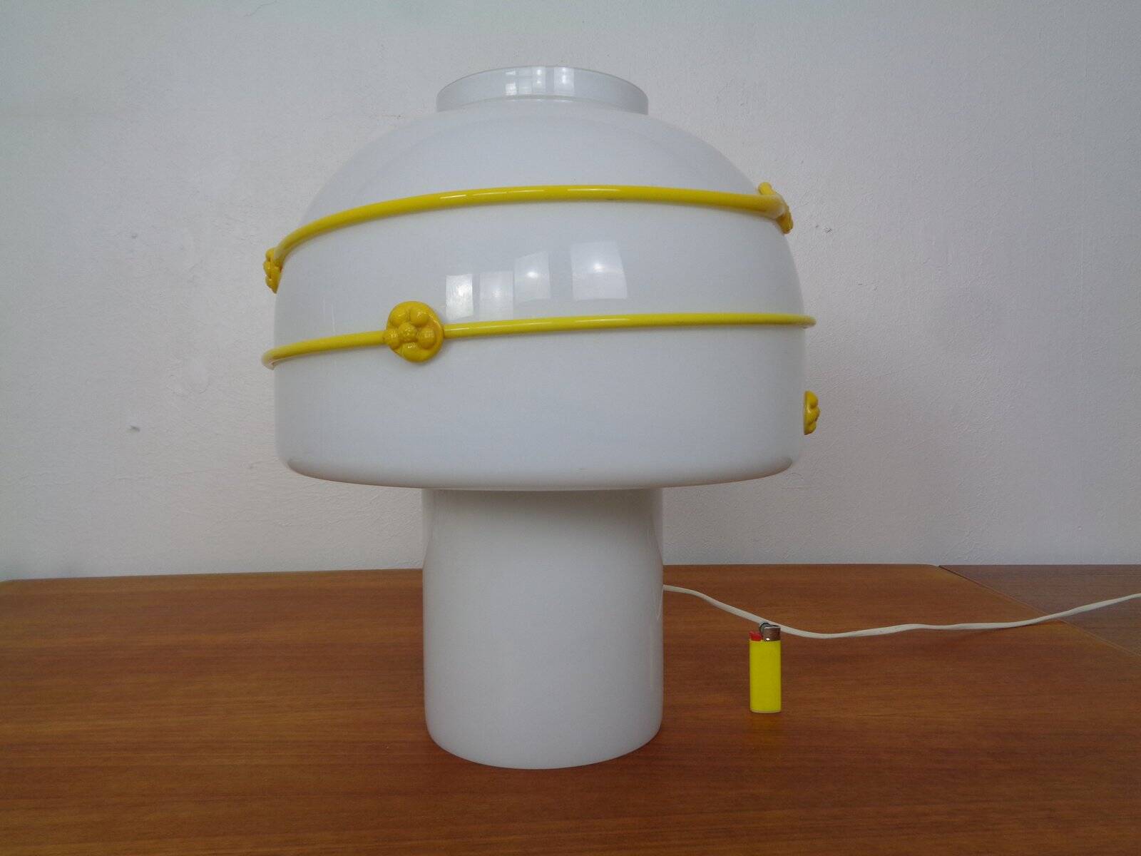 Large Murano Mushroom Table Lamp, Italy, 1970s