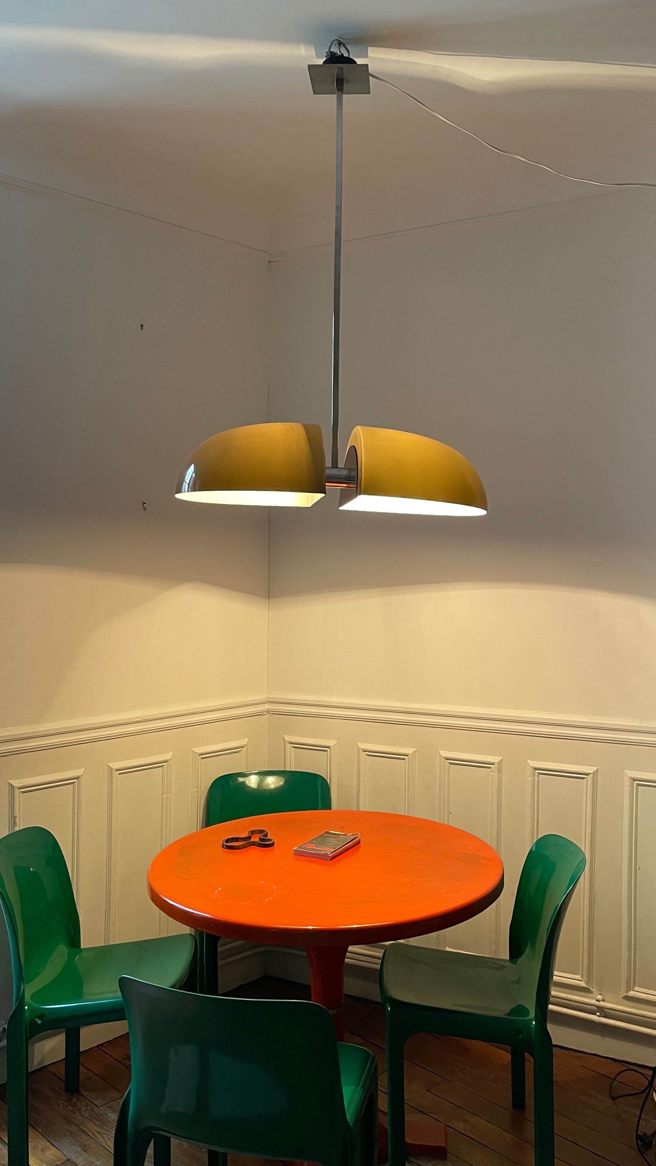 Guzzini pendant lamp 60s