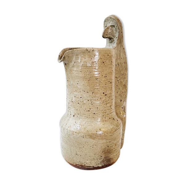 Pichet anthropomorphe en grès