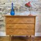 Commode vintage pieds compas
