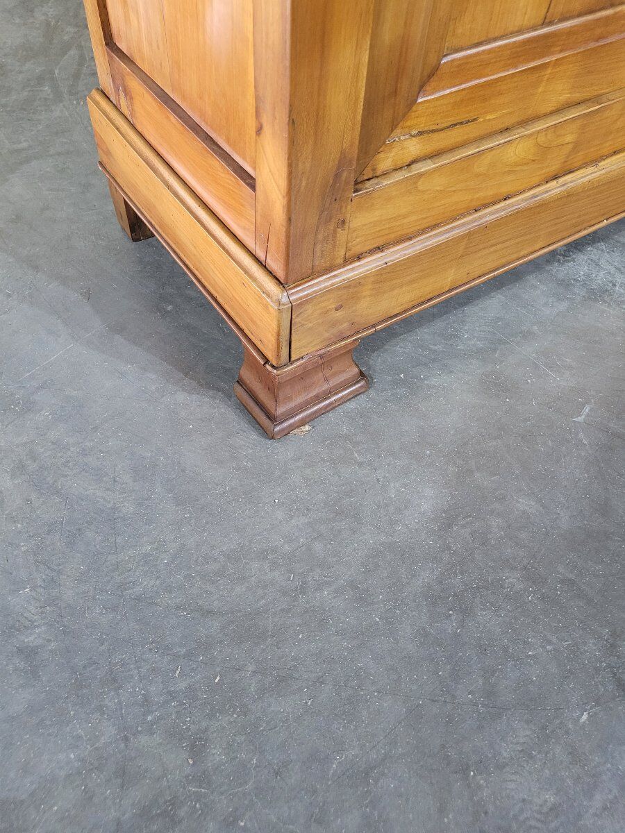 Louis Philippe library in cherry wood