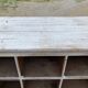 White patinated wooden craft