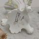 Limoges porcelain cone vase