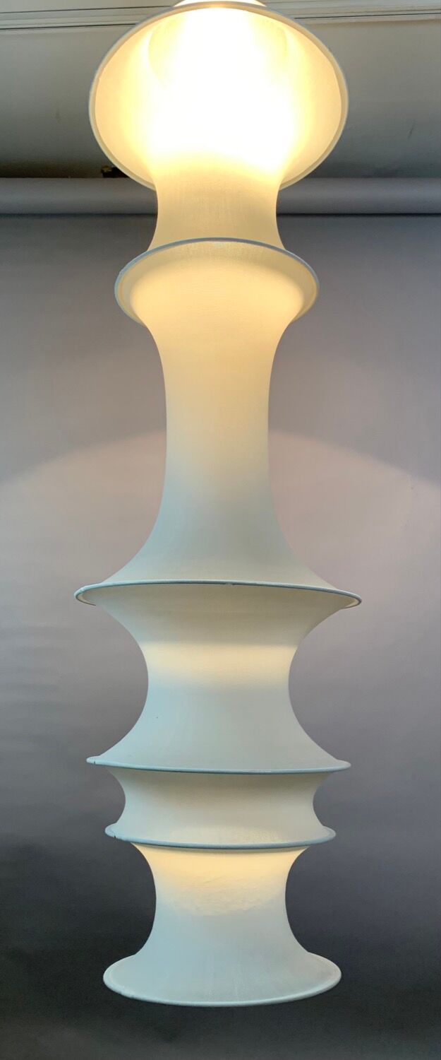 1960s Italian Danese Milano Falkland Pendant Lamp