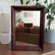 Vintage wooden mirror from the 50s/60s 39*29 cm
