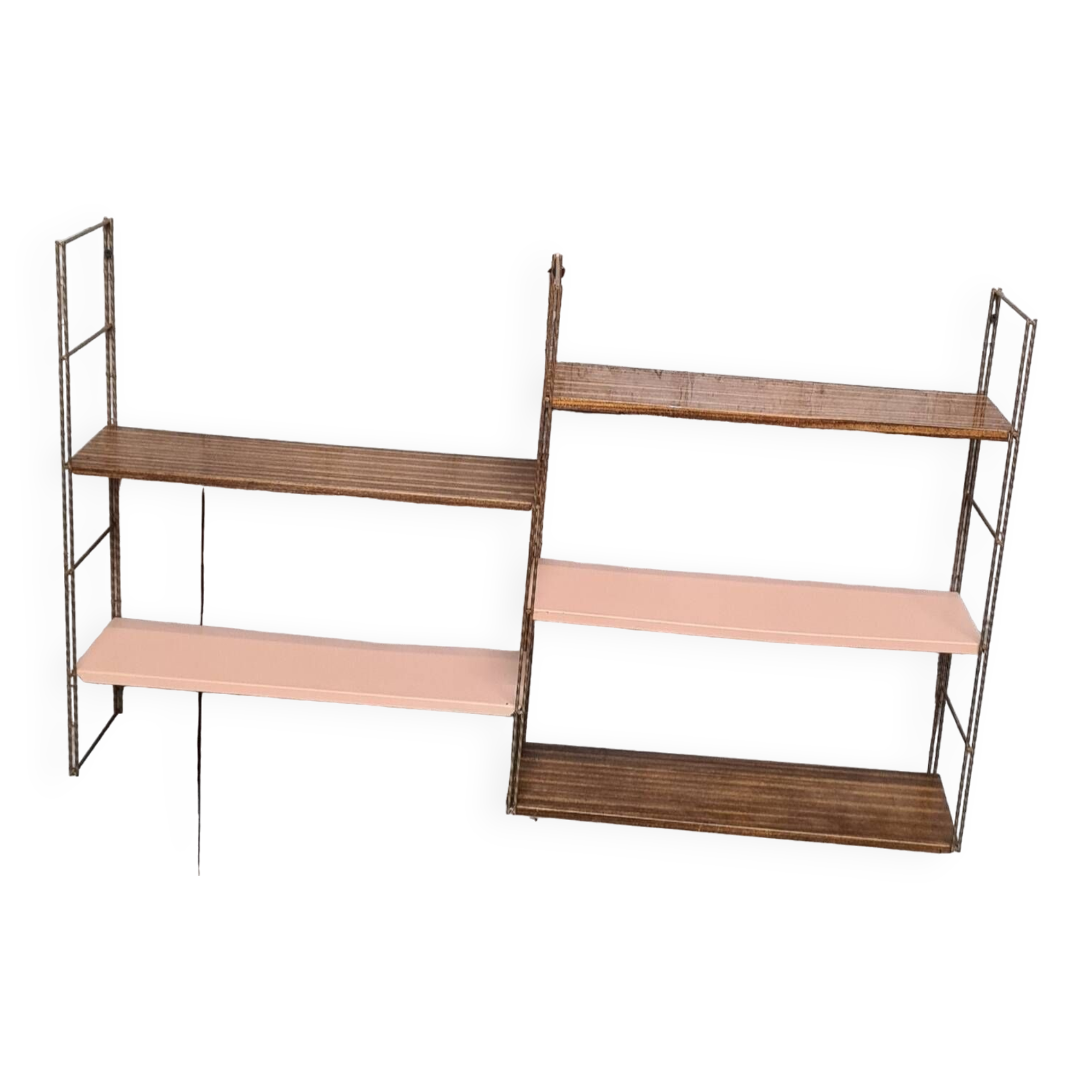 Vintage metal shelf. 85x58x17