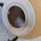 Fat lava ceramic floor lamp by Baudin