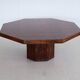 Octagonal dining ore conference table with drawers