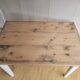 Rectangular wooden dining table - 4/6 people