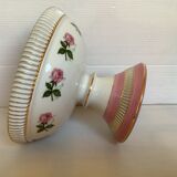 Empty pocket small foot cup pink flowers