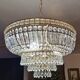 Lustre pampille vintage
