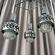 Massive Space Age Chrome Chandelier – 1970s