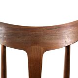 Set of 6 vintage Scandinavian teak chairs by Samcom, 1960