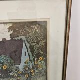 Lithograph by H. Majs