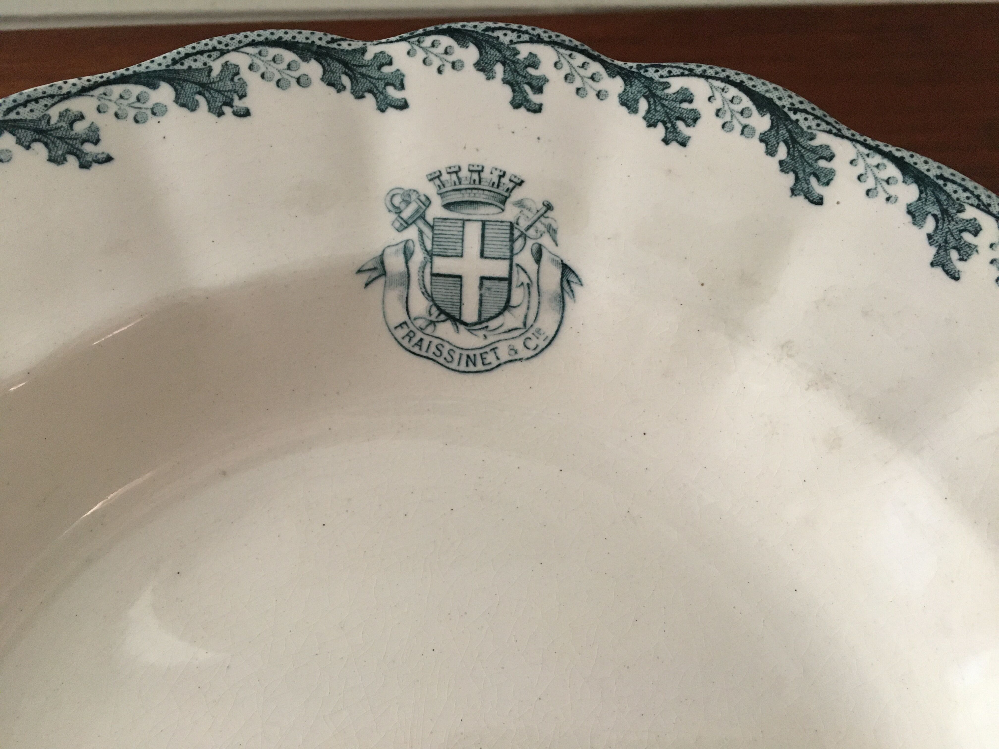 Iron Earth Hollow Plates - Boulenger - Co. (Late 19th century)