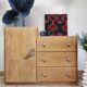 Asymmetrical art deco dresser
