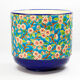 Cache-pot français art déco Longwy faience années 1940