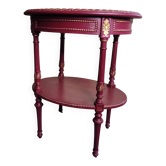 Tavolino ovale stile neoclassico rivisitato