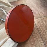 Lampe articulée en métal rouge, années 60