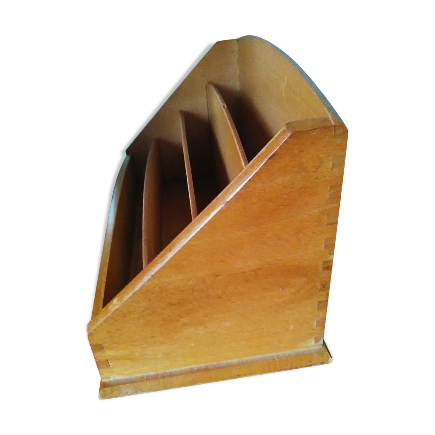 Wooden paper sorter