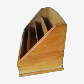 Wooden paper sorter