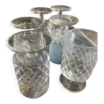 Petits verres à pied