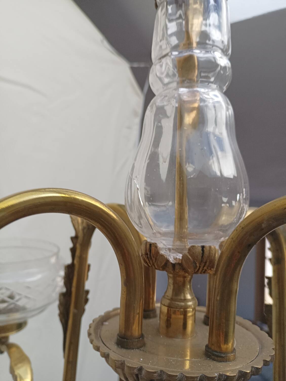 Gran lampara art déco