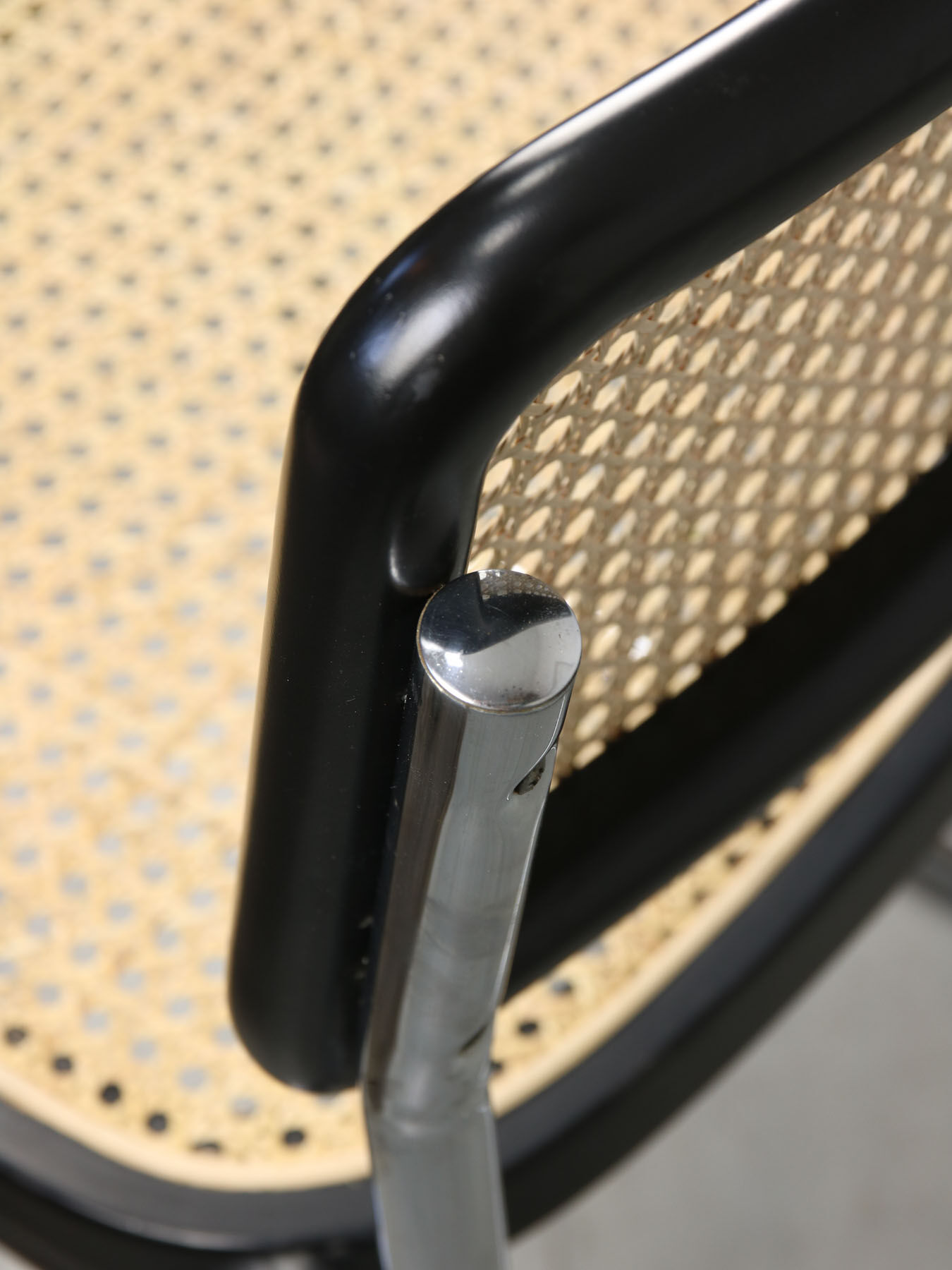 Vintage black B32 Cesca Chair by Marcel Breuer, 90s