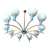 Vintage chandelier italy, 50s