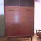 Secretary desk, bar, vintage Scandinavian, mid-century, 1960s.
