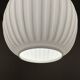 Opaline pendant light, Scandinavian style, 1960s