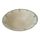 Earthenware salad bowl from the Moulin des Loups and Hamage Terre de Fer factory