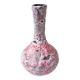 Vase rose fat lava