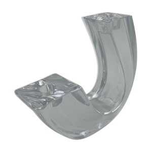 Bougeoir bloc cristal
