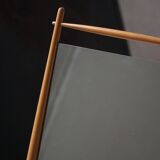 Mid-century Scandinavian floor mirror in wood, 1950–1960