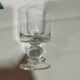 Set of 6 stemmed glasses from the 70s