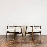 Pair of GFM 87 Armchairs Juliusz Kędziorek for Gościcińskie Furniture Fabryki, 1960s