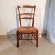 Straw chair, 1950s era