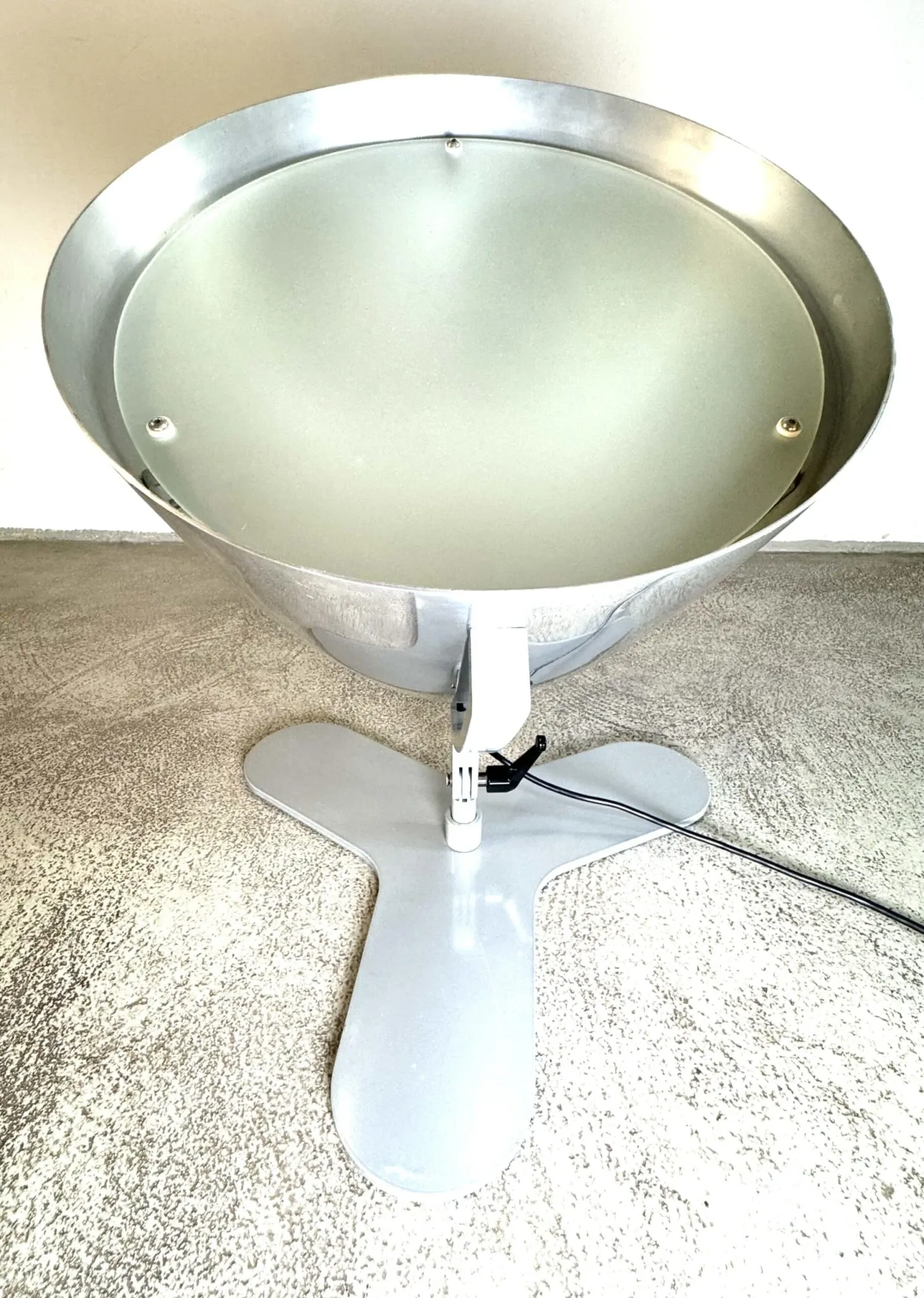 Faro 'Base 2' Floor Lamp By Hannes Wettstein For Pallucco, Italy, 1980S
