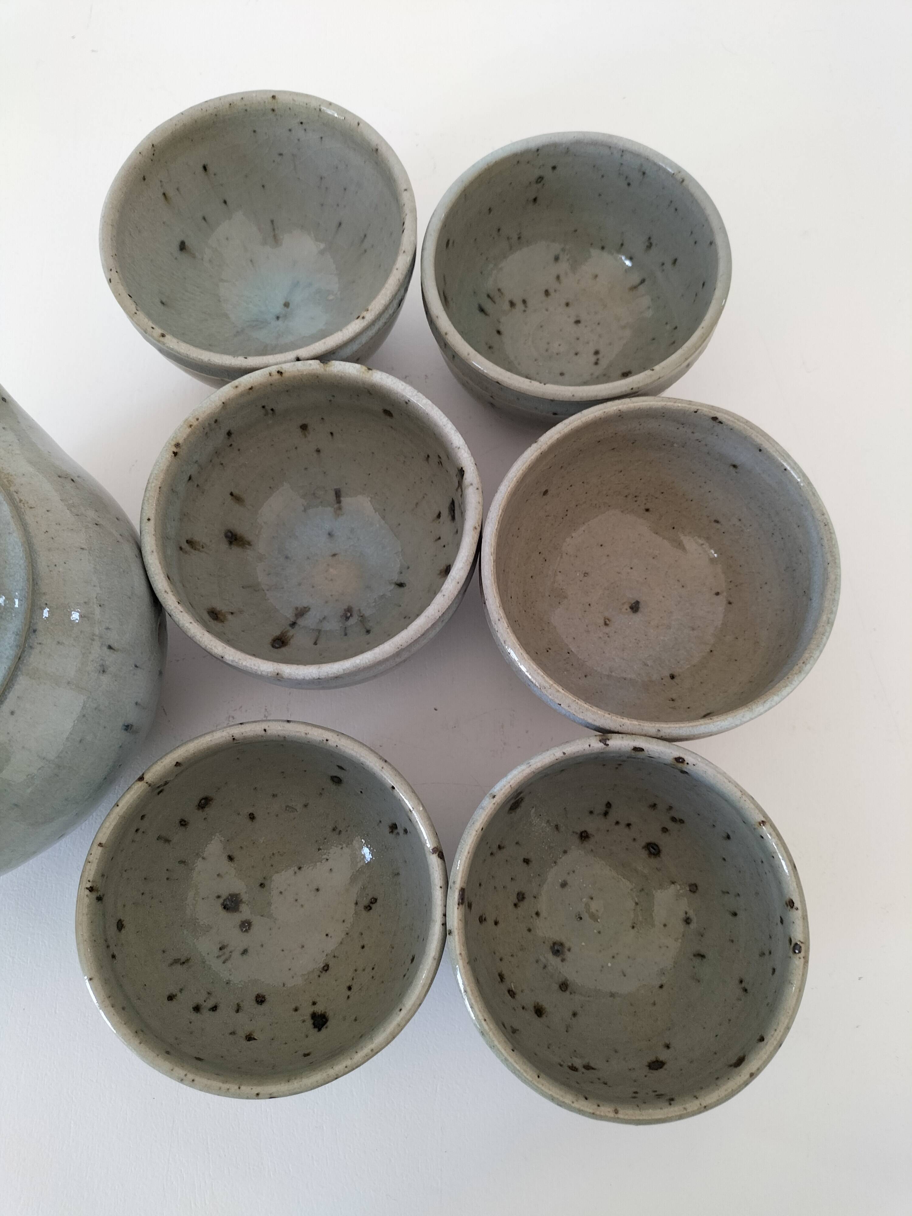 Boisbelle stoneware tea set – French wabi-sabi craftsmanship