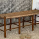 Old country bench