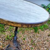 Table bistrot ronde ancienne