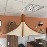 Domus teak pendant light
