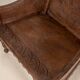 Chaise en chêne à lambris du début du 19e siècle