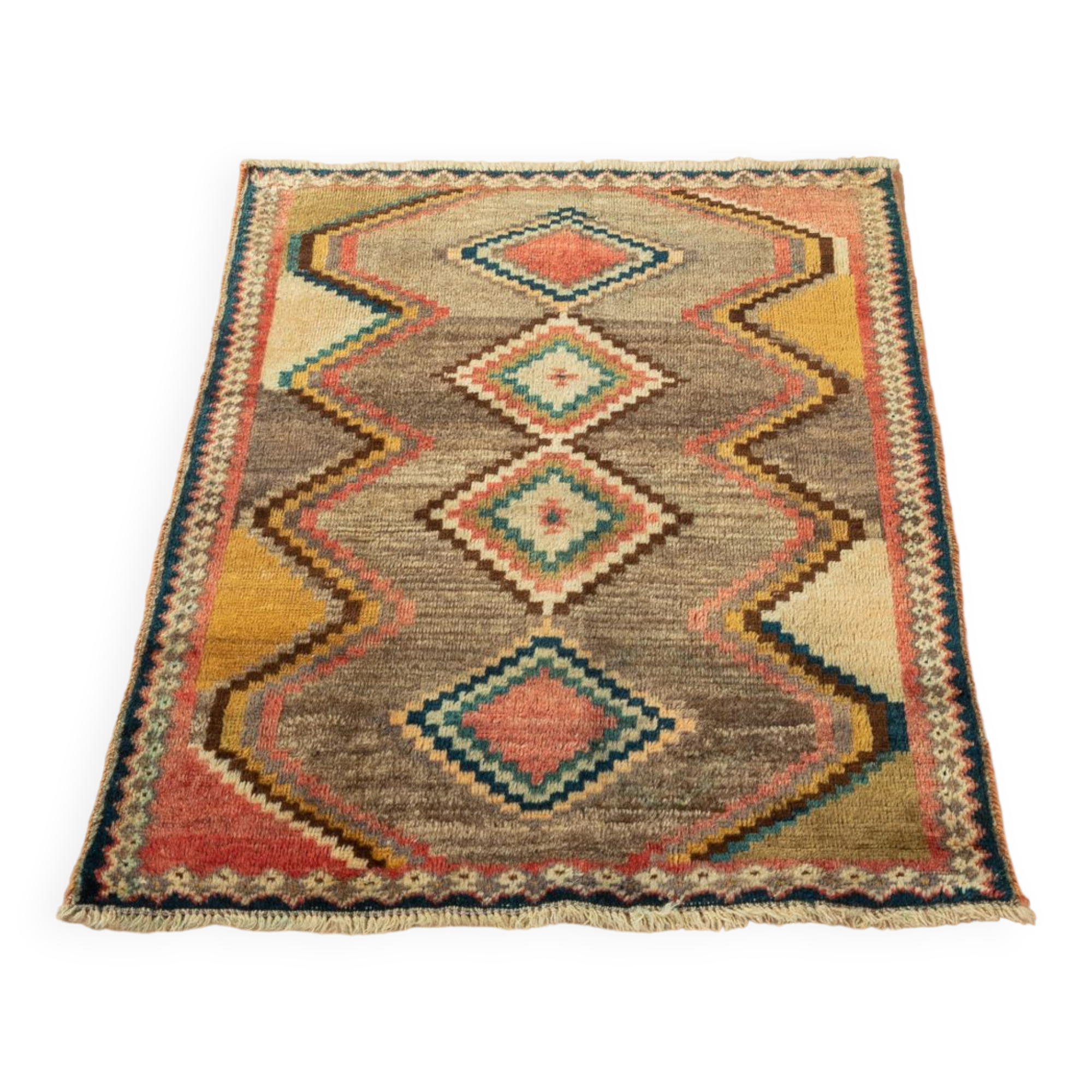 Vintage Berber rug, 127 x 205