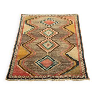 Tapis berbère vintage, 127 x 205