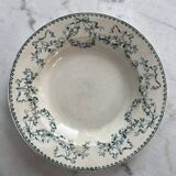 Set of 7 hollow plates Sarreguemines U&C Mozart