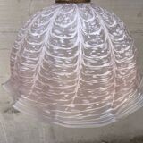 Large Pink Murano Glass Light Pendant 1970’s