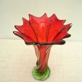Murano lily vase