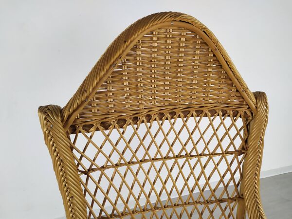 fauteuil en rotin
